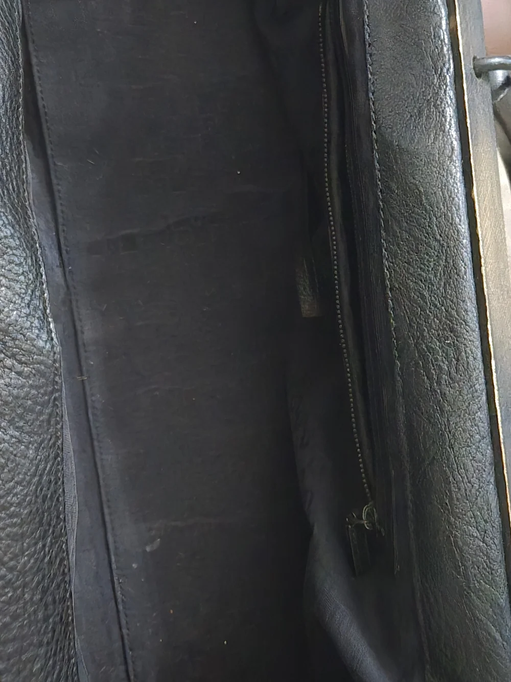 Vintage Gucci Pebbled Leather Doctor Bag Top Handle Satchel